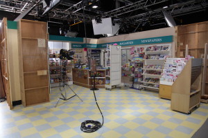 Coronation street Kabin studio shot
