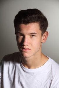 Strong studio lighting,  